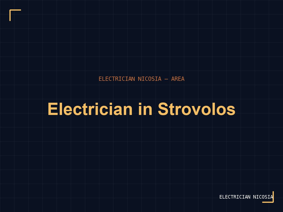 Electrician in Strovolos, Nicosia